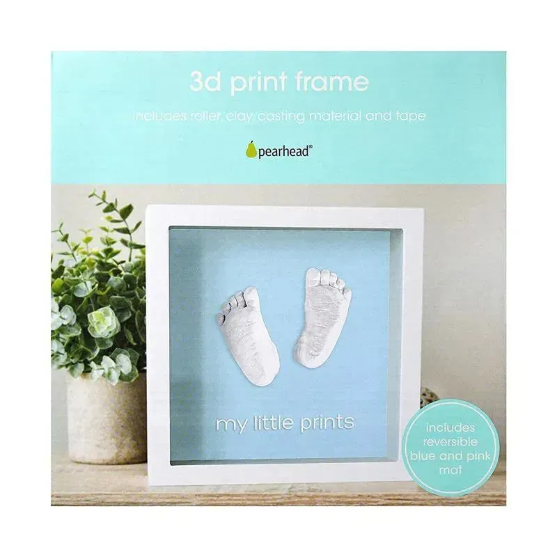 Pearhead 3D Baby Hand Or Foot Print Frame And Impression Kit, Girl or Boy Keepsake - Image 6