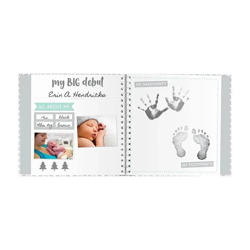 Pearhead - All About Me Baby's Memory Book and Belly Sticker Set - Image 4