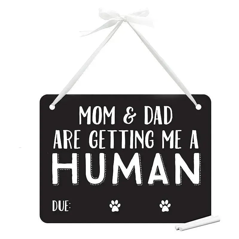 Pearhead Baby Announcement Chalkboard W/Adjustable Ribbon For Pets - Image 7
