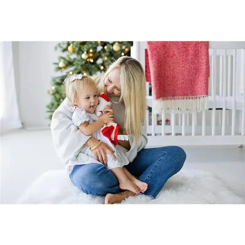 Pearhead - Baby's First Christmas Security Blanket, Holiday Lovey - Image 8