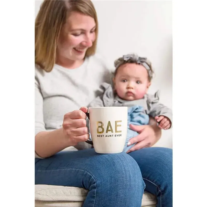 Pearhead - Bae Best Aunt Ever Ceramic Mug - Image 3