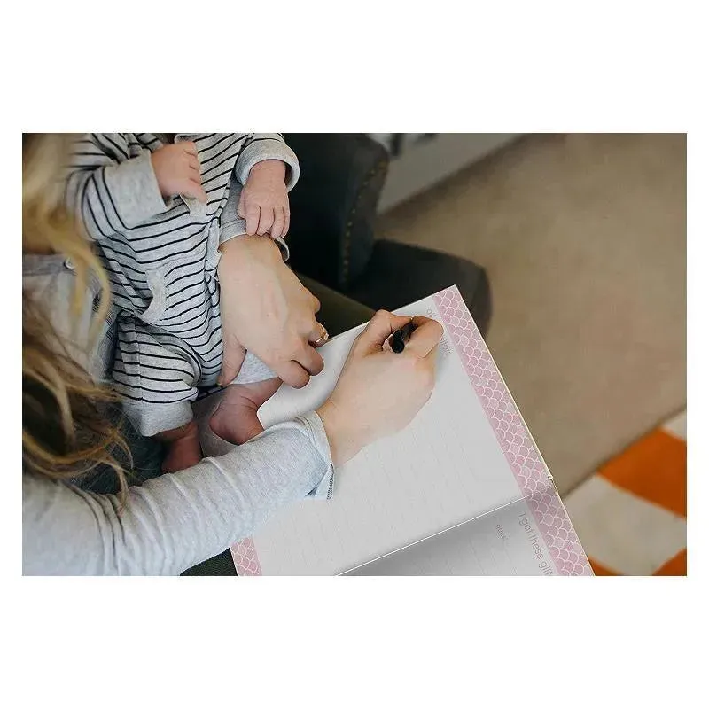 Pearhead Gold & Pink Baby 1st Year Memory Book - Image 3