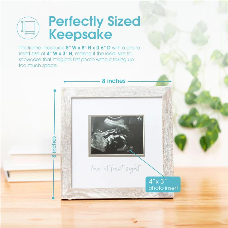 Pearhead - Love at First Sight Sonogram Picture Frame, Gender Neutral - Image 2