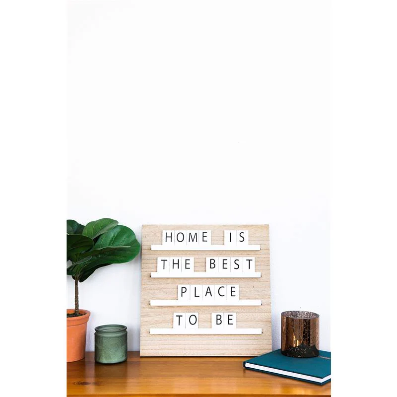 Pearhead - Natural Wood And Black Felt Classic Letter Board Set - Image 5