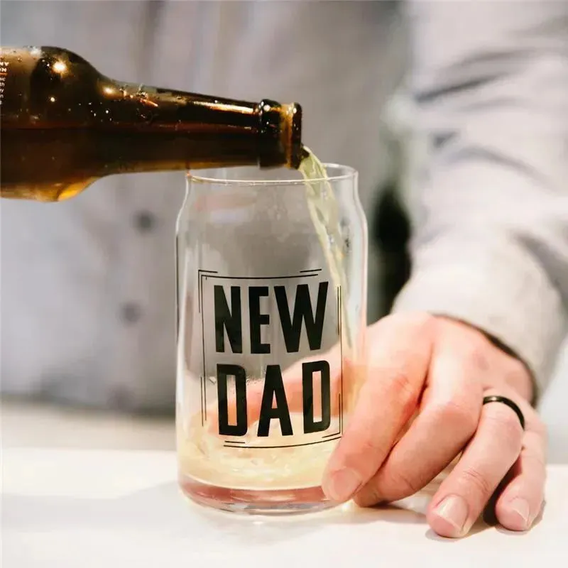 Pearhead - New Dad Beer Glass - Image 2