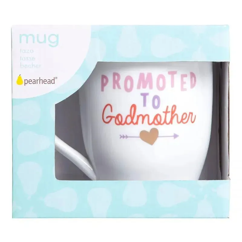 Pearhead - Promoted To Godmother Mug - Image 3