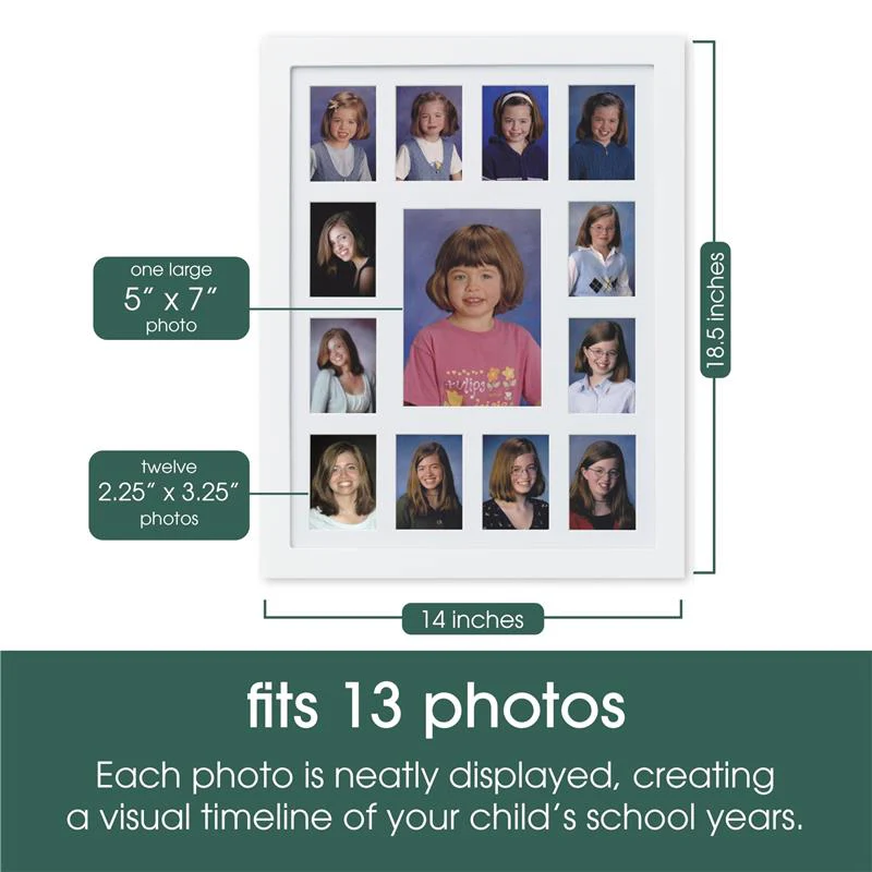 Pearhead - School Years Picture Frame K-12 Keepsake - Image 4
