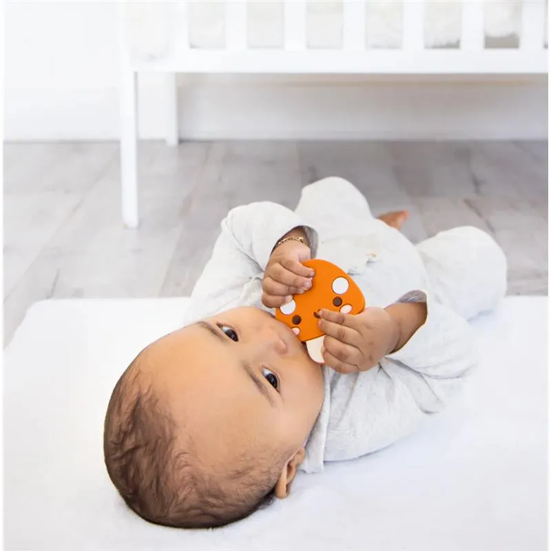 Pearhead - Silicone Teether Bpa Free, Mushroom - Image 3