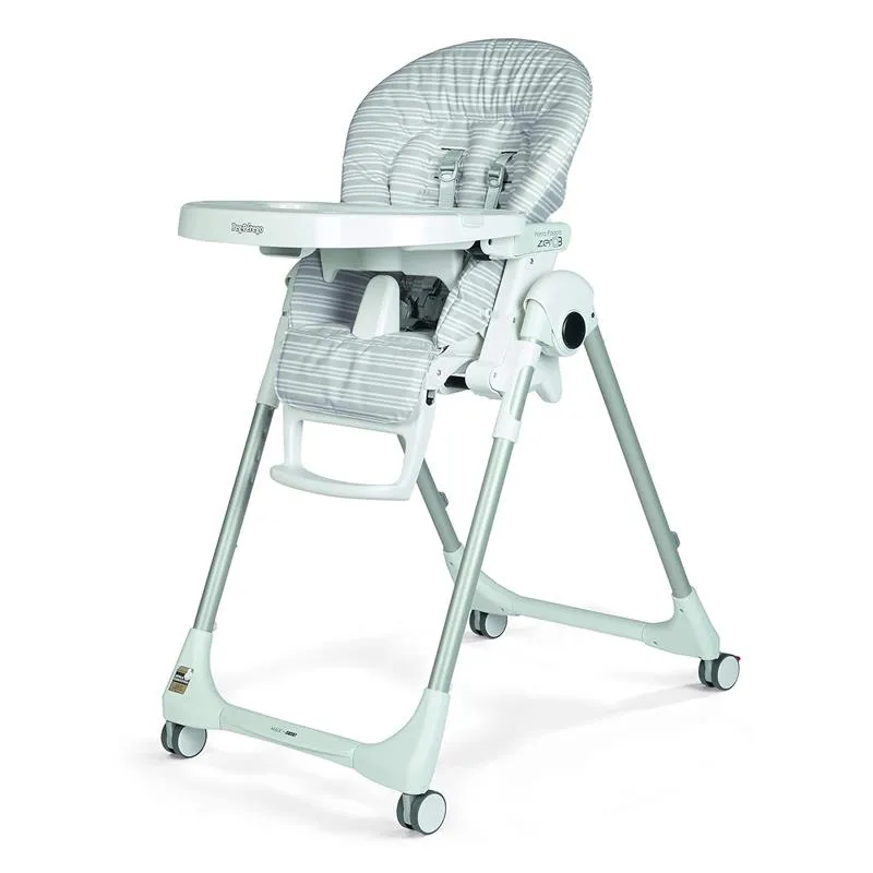 Peg-Perego - Prima Pappa Zero 3 High Chair, Linear Grey