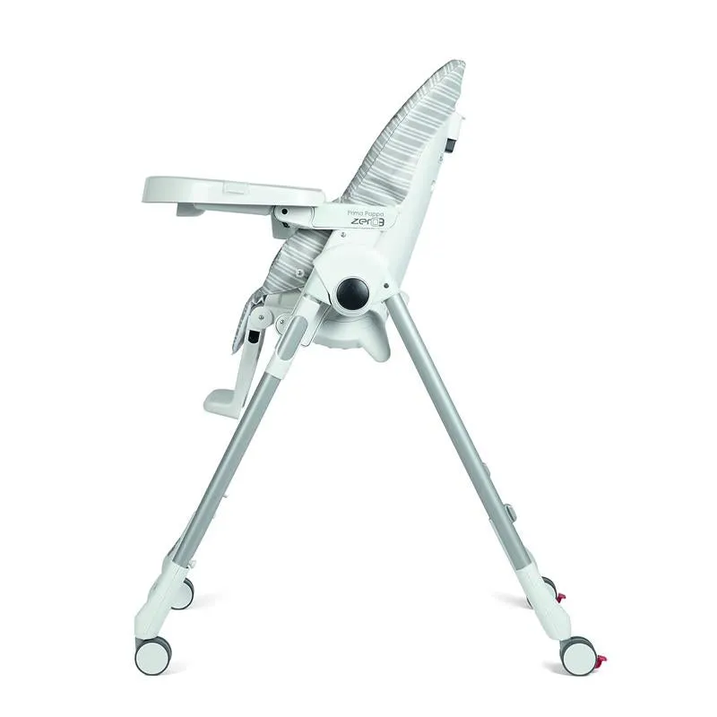 Peg-Perego - Prima Pappa Zero 3 High Chair, Linear Grey - Image 2