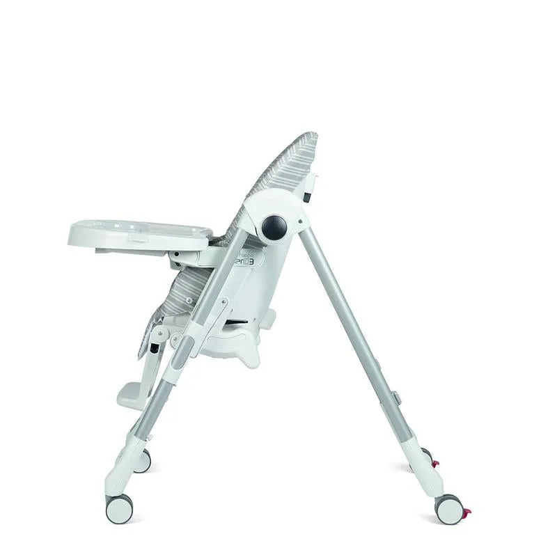 Peg-Perego - Prima Pappa Zero 3 High Chair, Linear Grey - Image 5