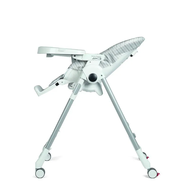 Peg-Perego - Prima Pappa Zero 3 High Chair, Linear Grey - Image 8