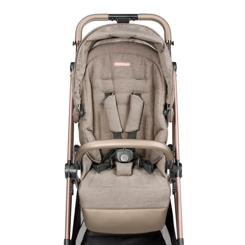 Peg-Perego - Vivace Single Stroller, Mon Amour (Beige & Pink) - Image 2