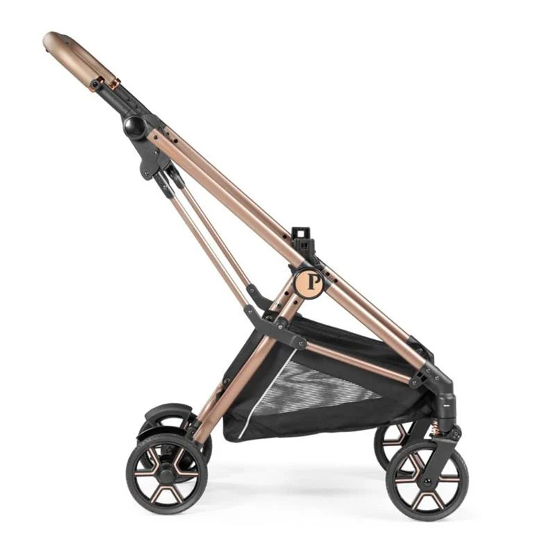 Peg-Perego - Vivace Single Stroller, Mon Amour (Beige & Pink) - Image 4