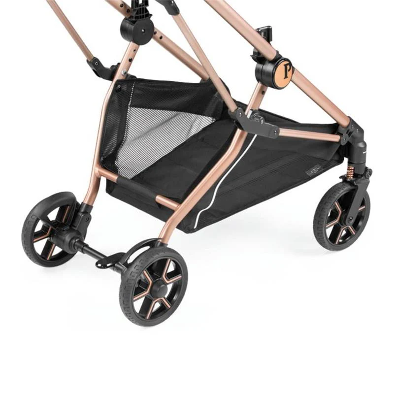 Peg-Perego - Vivace Single Stroller, Mon Amour (Beige & Pink) - Image 5