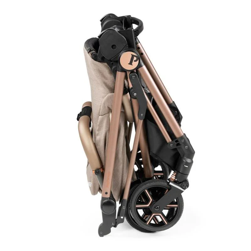 Peg-Perego - Vivace Single Stroller, Mon Amour (Beige & Pink) - Image 6