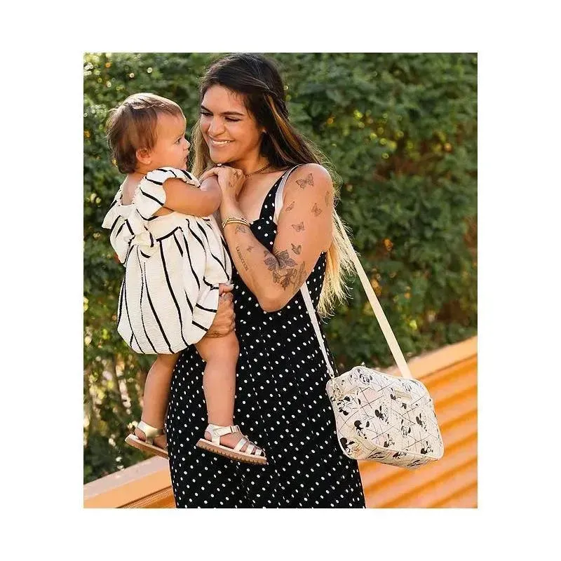 Petunia - Companion Diaper Clutch, Shimmery Minnie Mouse - Image 3