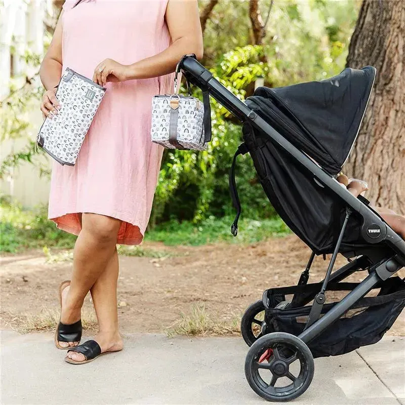 Petunia - Nimble Diaper Clutch & Changer, Rainbow - Image 6