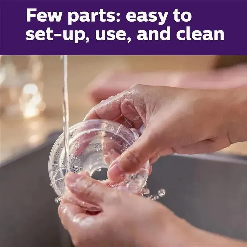 Philips AVENT - Manual Breast Pump, Clear - Image 2