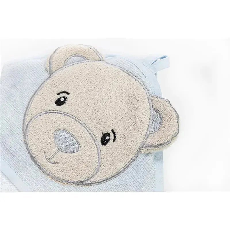 Piccolo Bambino Bear Hooded Towels For Baby - Image 3