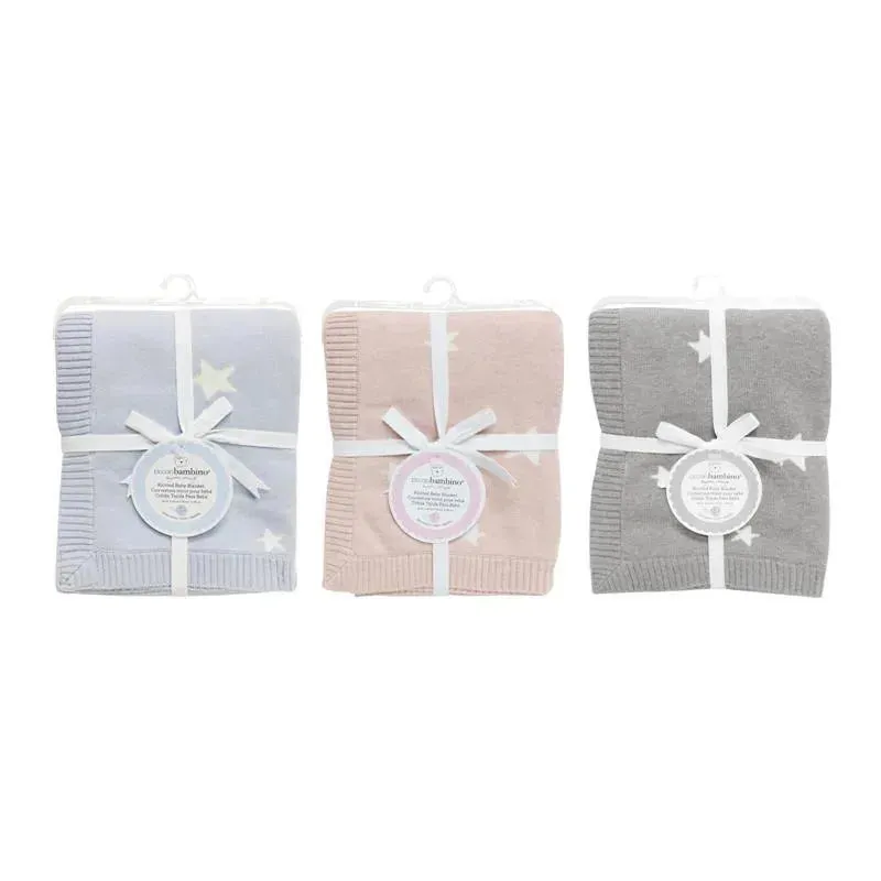 Piccolo Bambino - Knitted Star Baby Knitted, Grey - Image 2