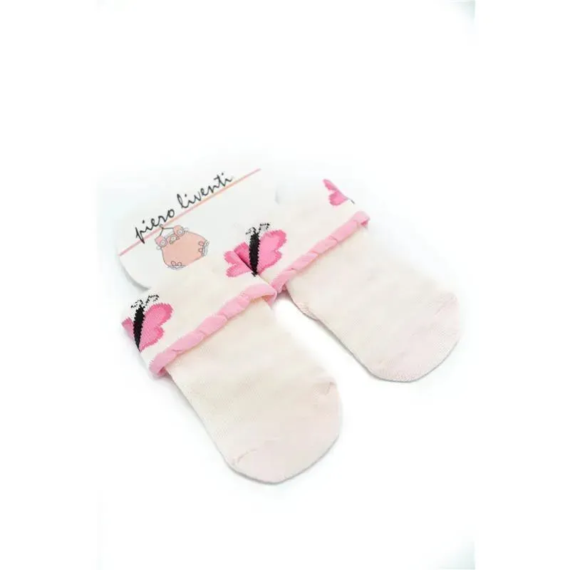 Piero Liventi Blue Elephant Ratlle Baby Boy Socks - Image 3