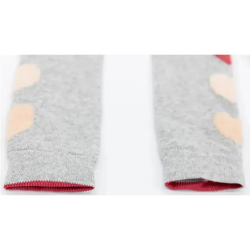 Piero Liventi Grey No Hair Don't Care Baby Girl Leggings - Image 3