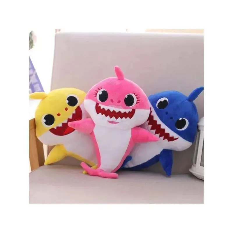 Pinkfong - 10 Plush Sings Baby Shark Song - Assorted Colors