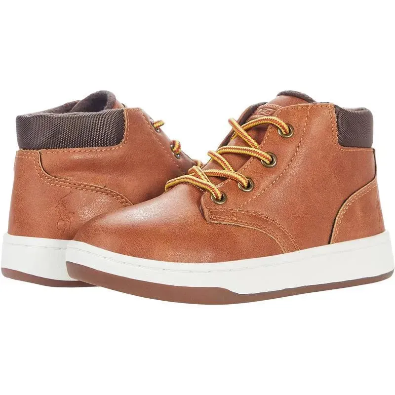Polo Ralph Lauren Baby - Court Sneaker Boot, Tan Burnished