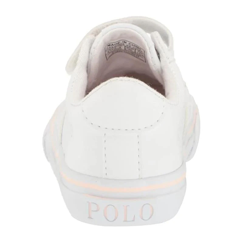 Polo Ralph Lauren Baby - Girl Shoes White Tumbled With Light Pink - Image 5
