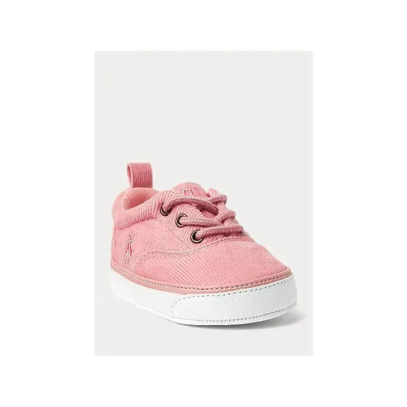 Polo Ralph Lauren Baby - Keaton II Corduroy Sneaker, Light Pink - Image 3