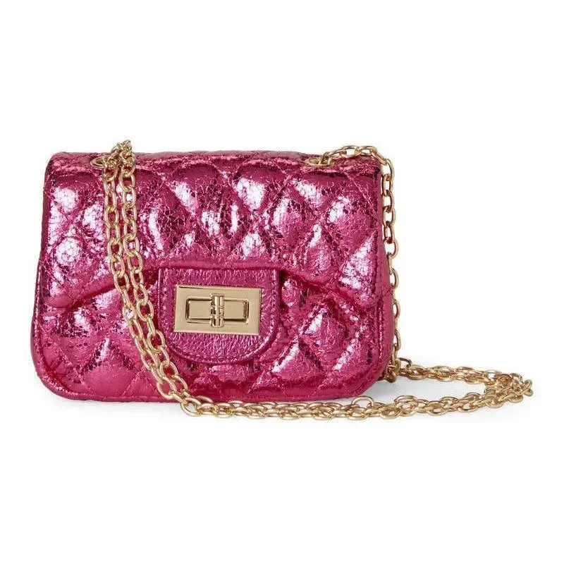 Popatu - Metallic Hotpink Handbag