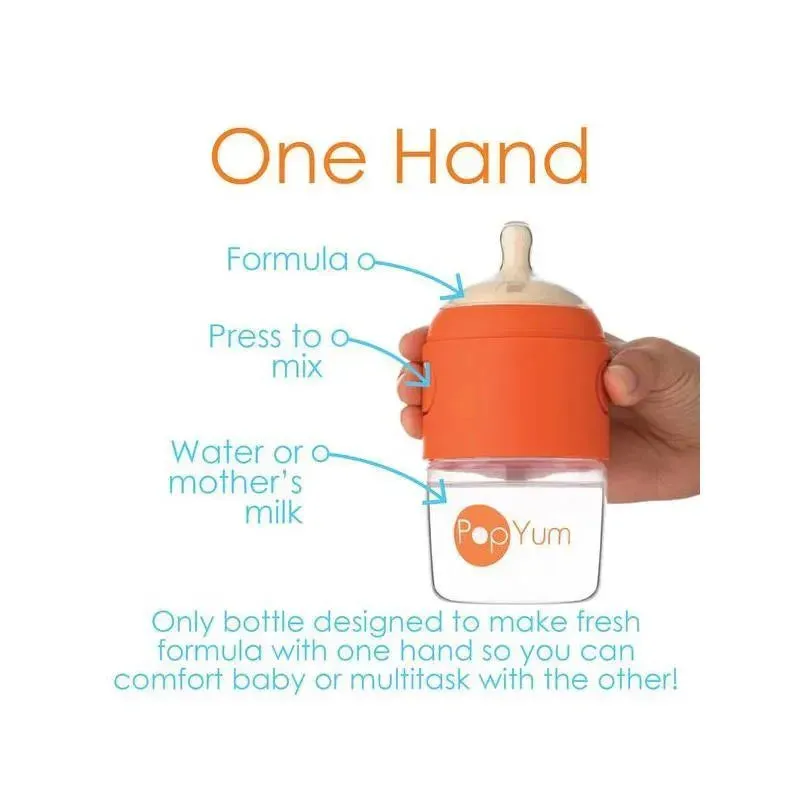 Popyum - Anti-Colic Formula Making Baby Bottle, 2Pk, 5 Oz - Image 11