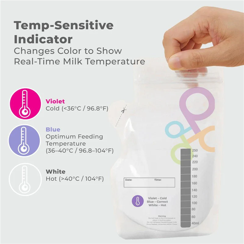 Primo Passi 100 Bags Breastmilk Storage Bags - Image 3
