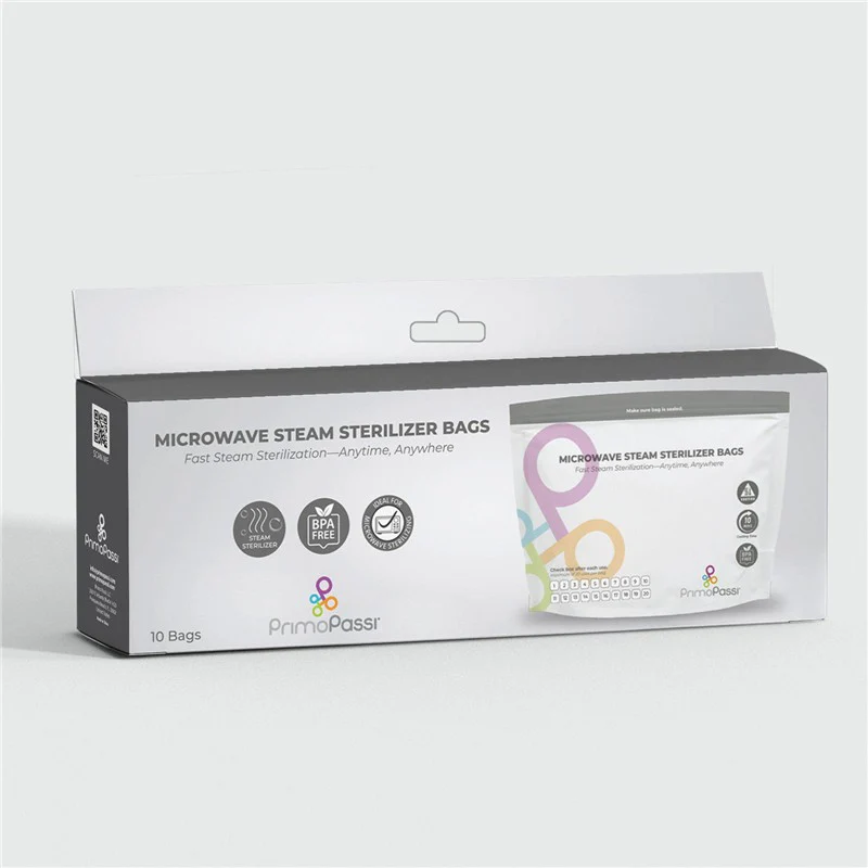 Primo Passi 10Pc Microwave Steam Sterilizer Bags - Image 7