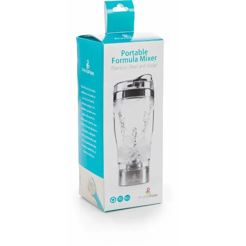 Primo Passi - 16 Oz Portable Formula Mixer Cup, Stainless Steel & Acrylic - Image 4