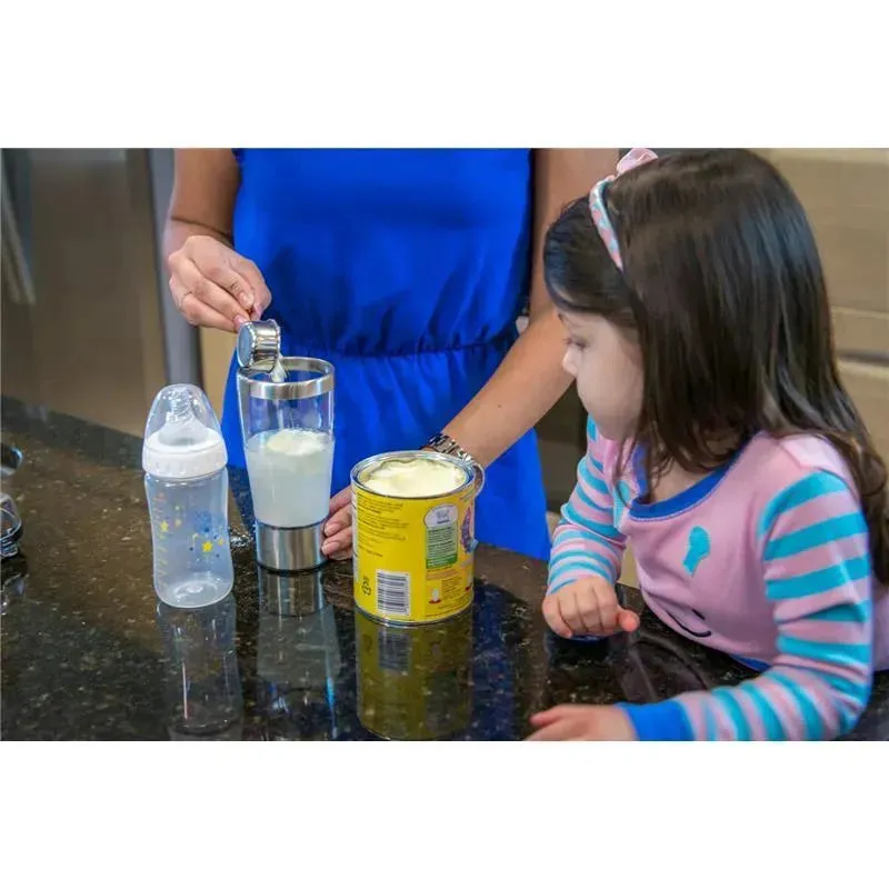 Primo Passi - 16 Oz Portable Formula Mixer Cup, Stainless Steel & Acrylic - Image 5