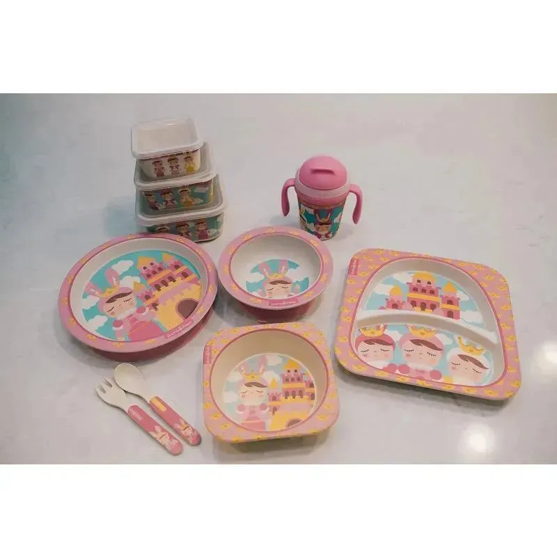 Primo Passi - Bamboo Fiber Kids Square Bowl, Metoo - Image 5