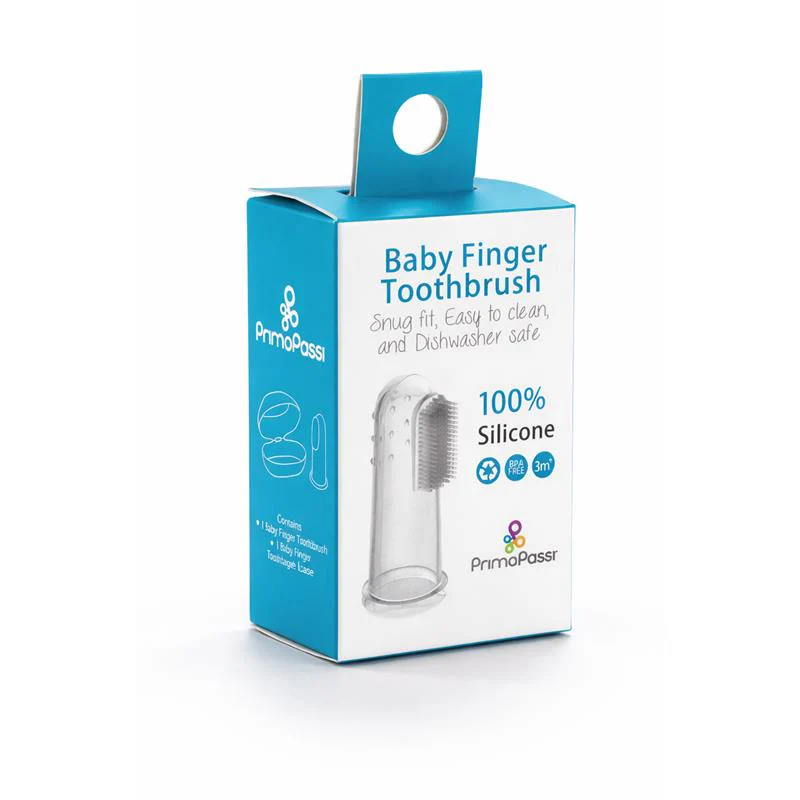 Primo Passi - Finger Silicone Toothbrush with Case Holder - Image 6