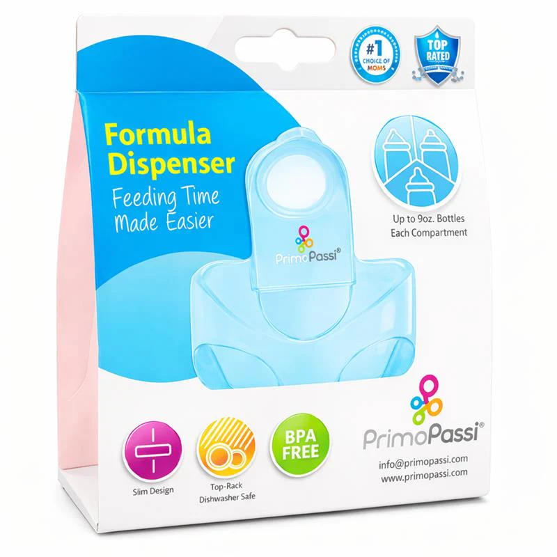 Primo Passi - On-The-Go Baby Formula Dispenser, Blue - Image 3