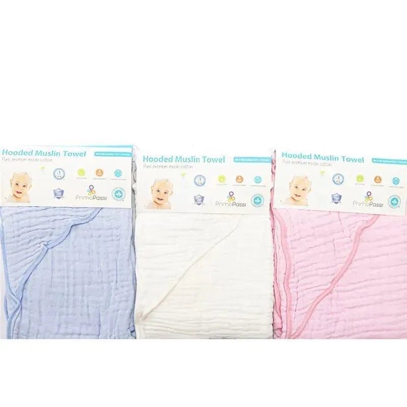 Primo Passi - Hooded Bath Towel 40x40in Extra Large Bath Towel - Image 6