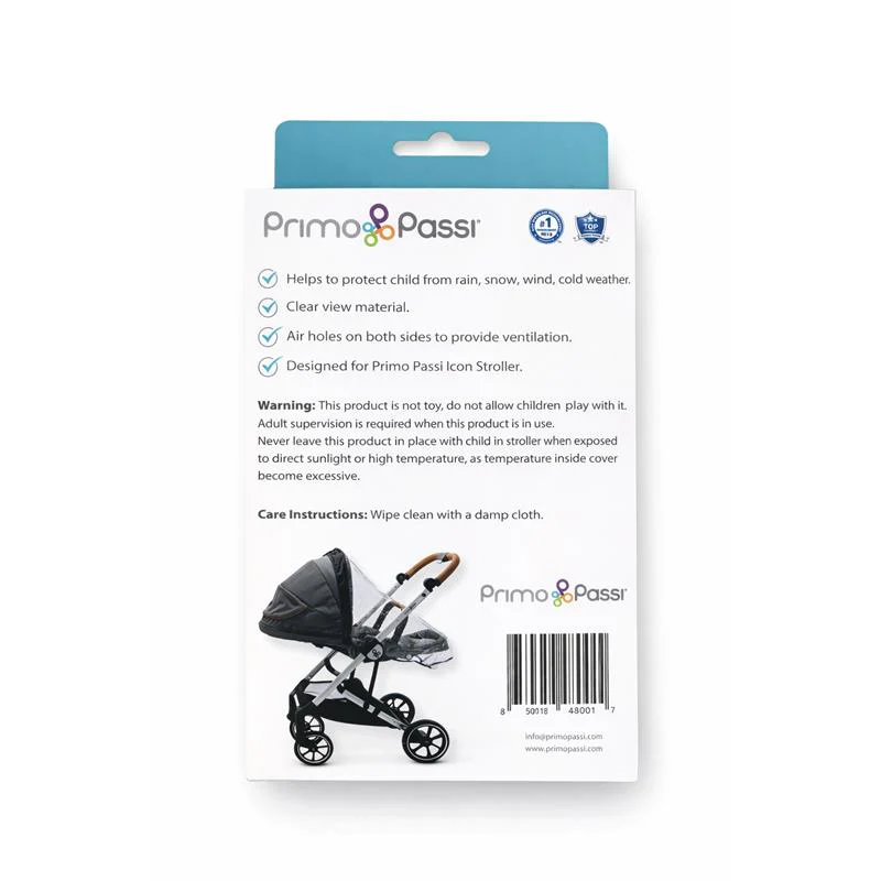 Primo Passi - Icon Baby Stroller Rain Cover - Image 3