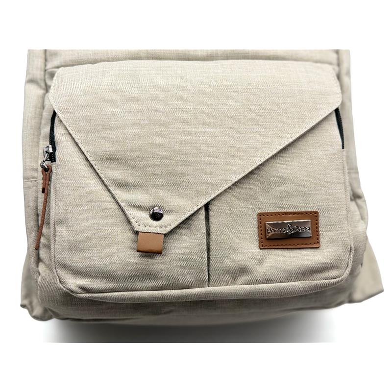 Primo Passi PerTutti Baby Diaper Bag Backpack, Beige - Image 2