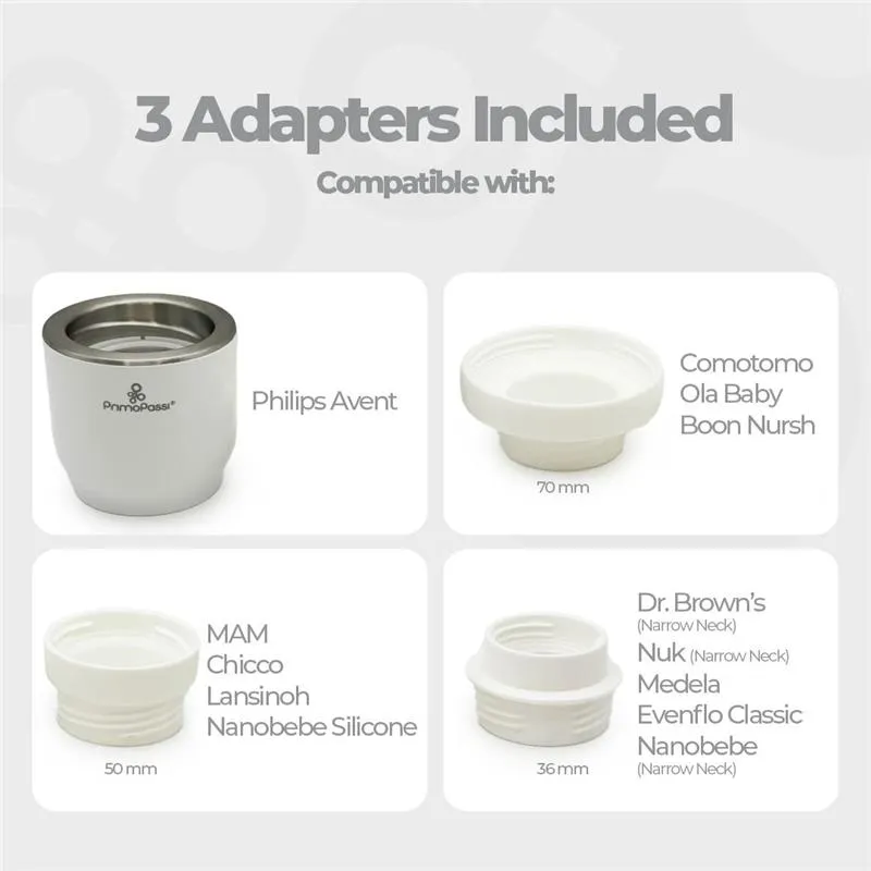 Primo Passi - Portable Bottle Warmer, White - Image 4