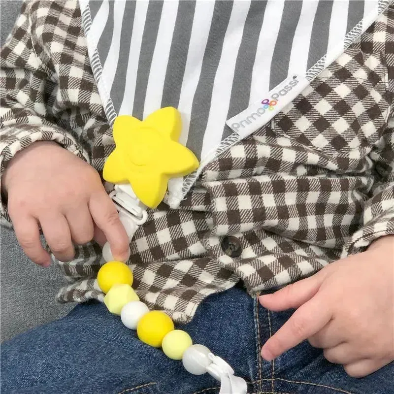 Primo Passi - Silicone Baby Pacifier Holder Clip Unisex - Image 2