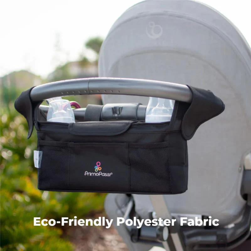 Primo Passi - Baby Stroller Handle Organizer, Black - Image 6