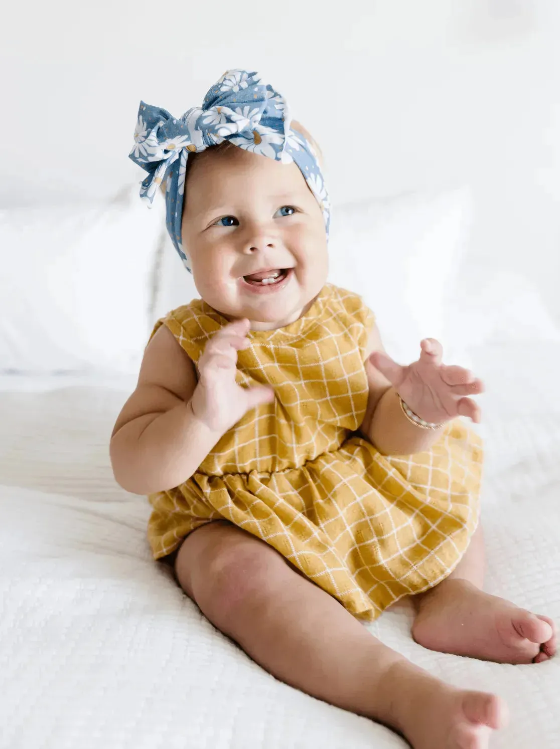 PRINTED FAB: denim daisy - Image 4