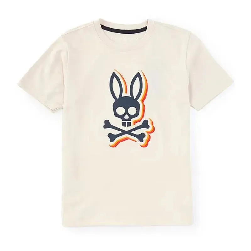 Psycho Bunny Baby - Sanderson Graphic Natural Linen
