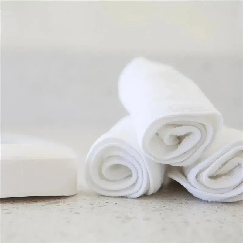 Puj Fresh 3-Pack Washcloths, White - Image 4