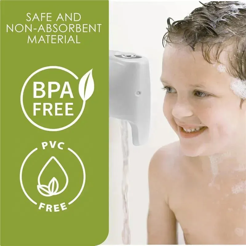Puj - Snug, Ultra-Soft Spout Cover for Bathtub Taps, Elephant, White - Image 5